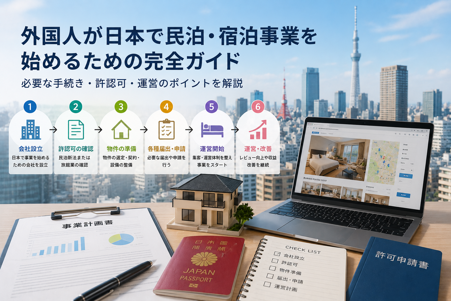 外国人が日本で旅館事業を始める完全ガイド